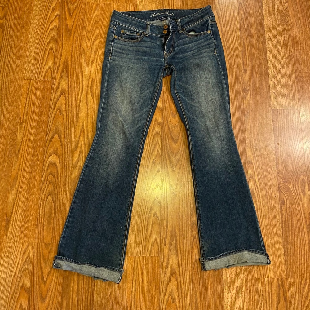 American eagle artist boot cut jeans